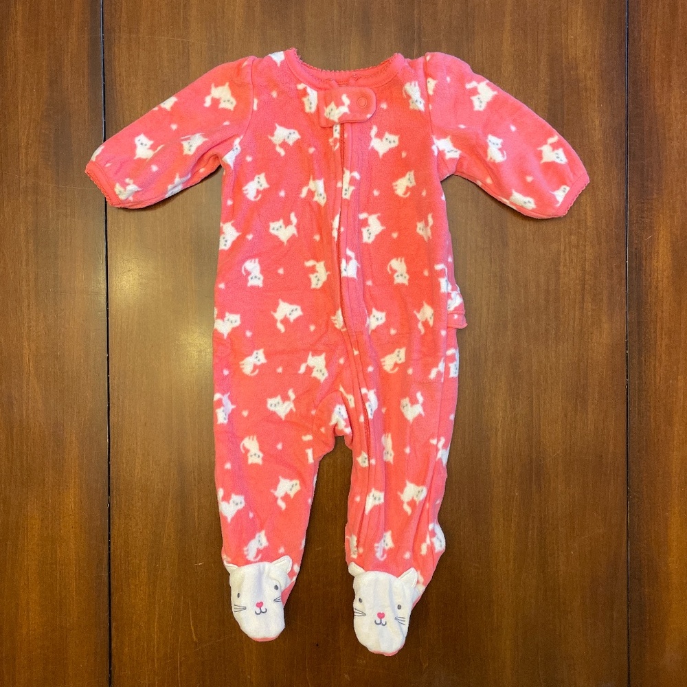 Carter’s fleece footie